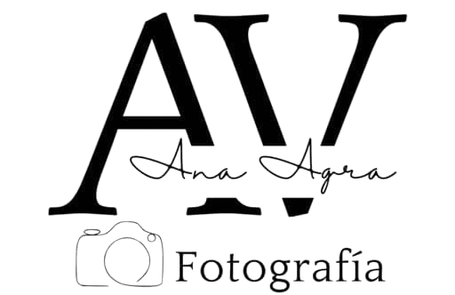 Logotipo de Ana Agra Fotografía con las iniciales