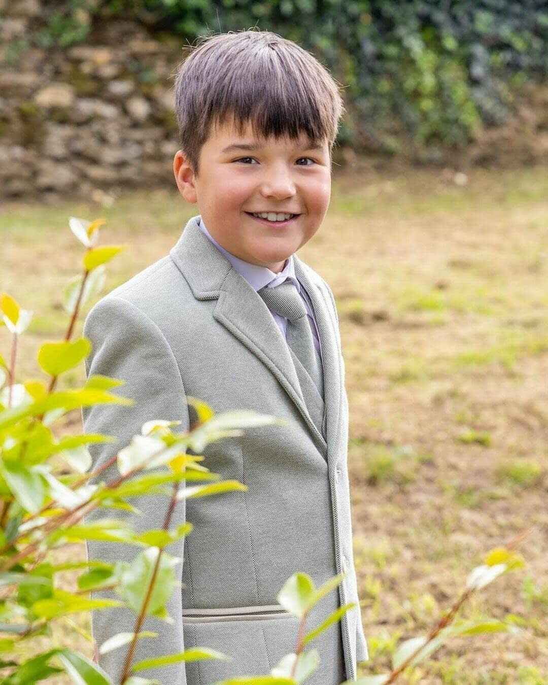 Una persona sonriente