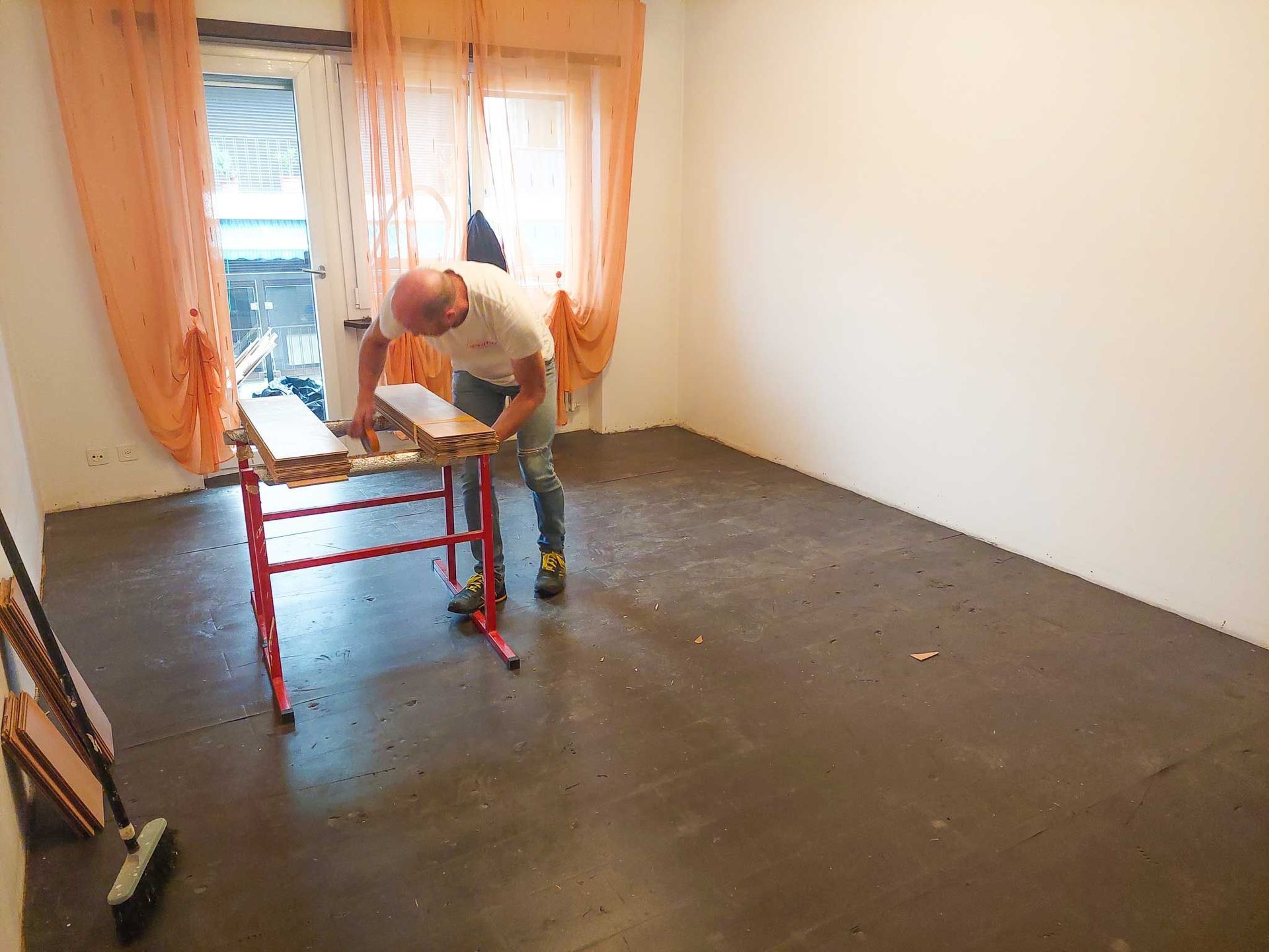 Progettazione posa pavimento