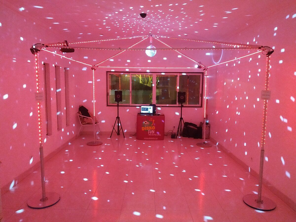 Diskofun - mini discoteca móvel
