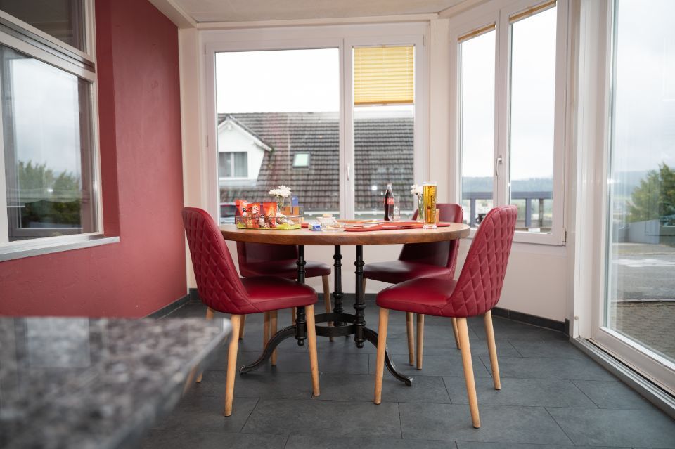 Restaurant Hotel Frohe Aussicht Tisch