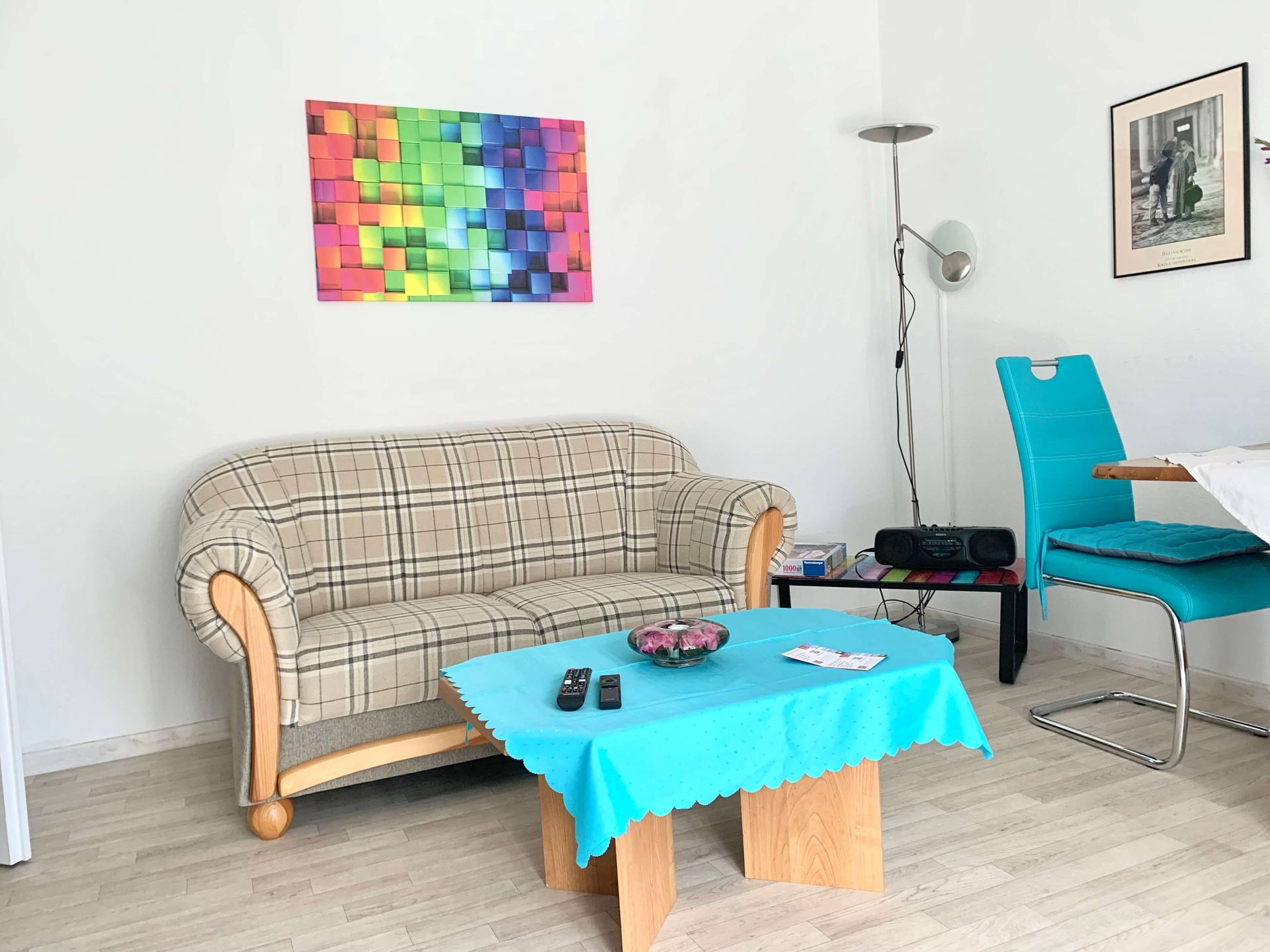 Ferienwohnung Bernstein im Haus Aquamarin in Büsum – Gemütlicher Sitzbereich