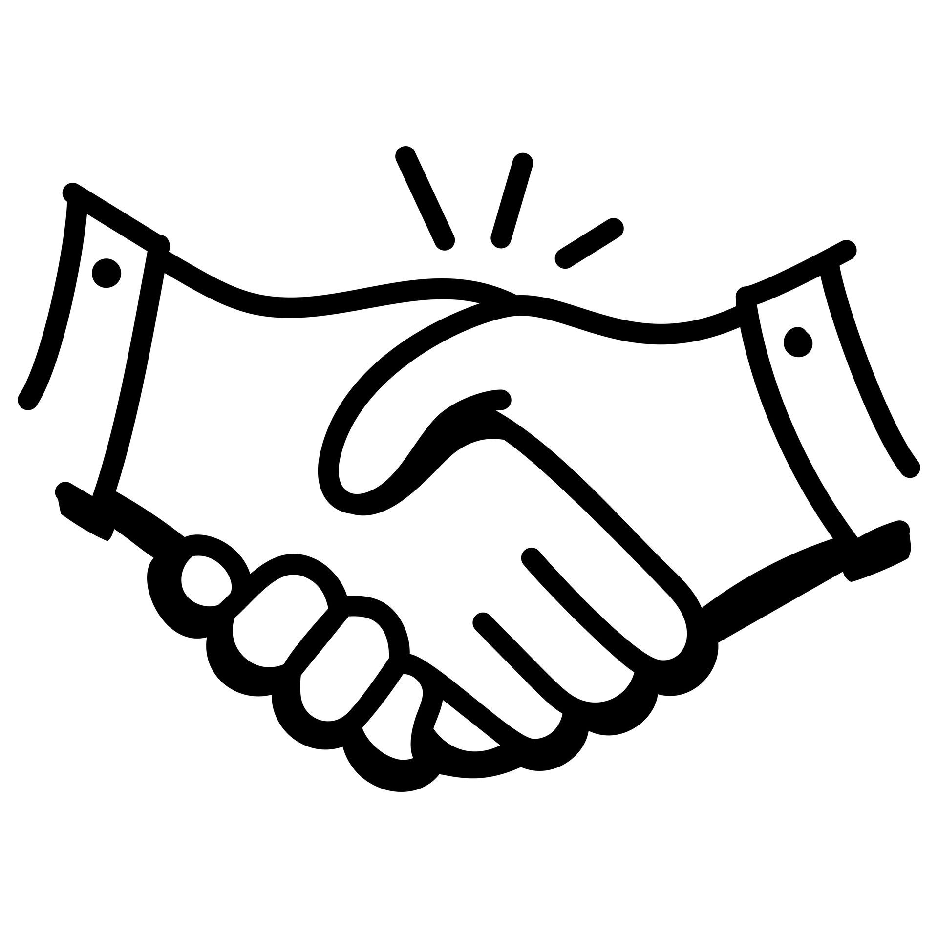 Une poignée de mains