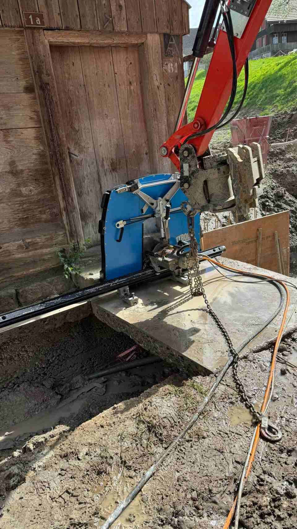 NS Béton Salvado da Silva - Coupe de béton, projet de construction