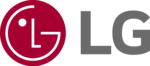 El logotipo de LG es un círculo rojo con un círculo blanco alrededor.