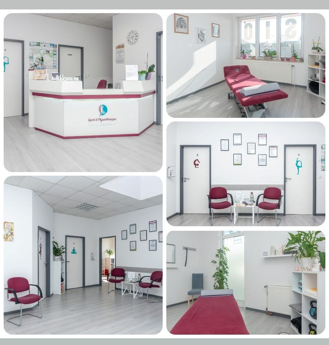 Praxisbilder von der Sport & Physiotherapie Lübz Inh. A-K. Dreschler