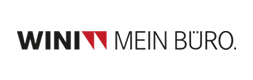 Auf weißem Hintergrund ist ein Logo für wini mein büro zu sehen