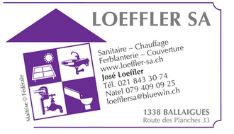 Loeffler SA - installateur sanitaire et de chauffage
