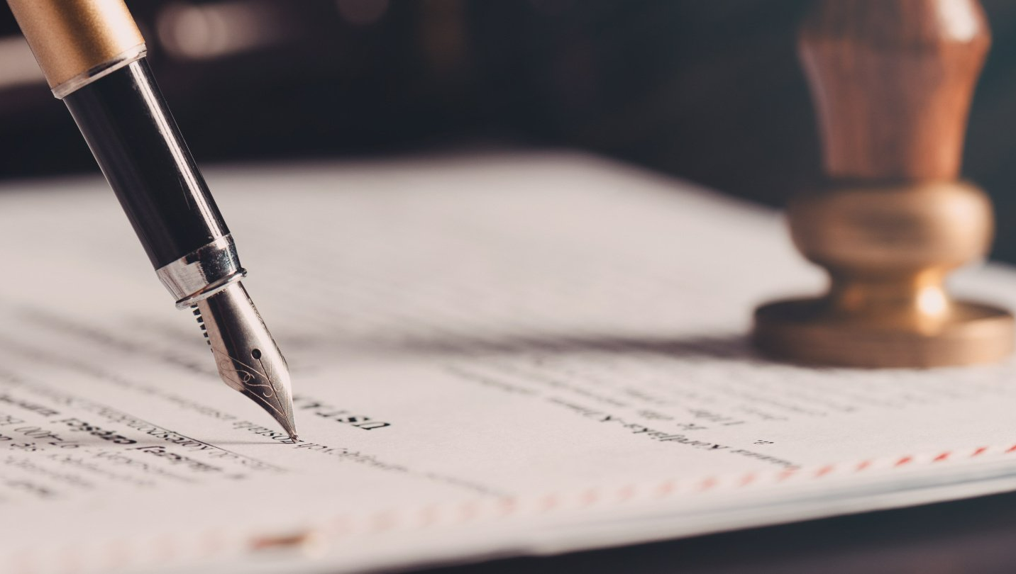 Signature de contrats