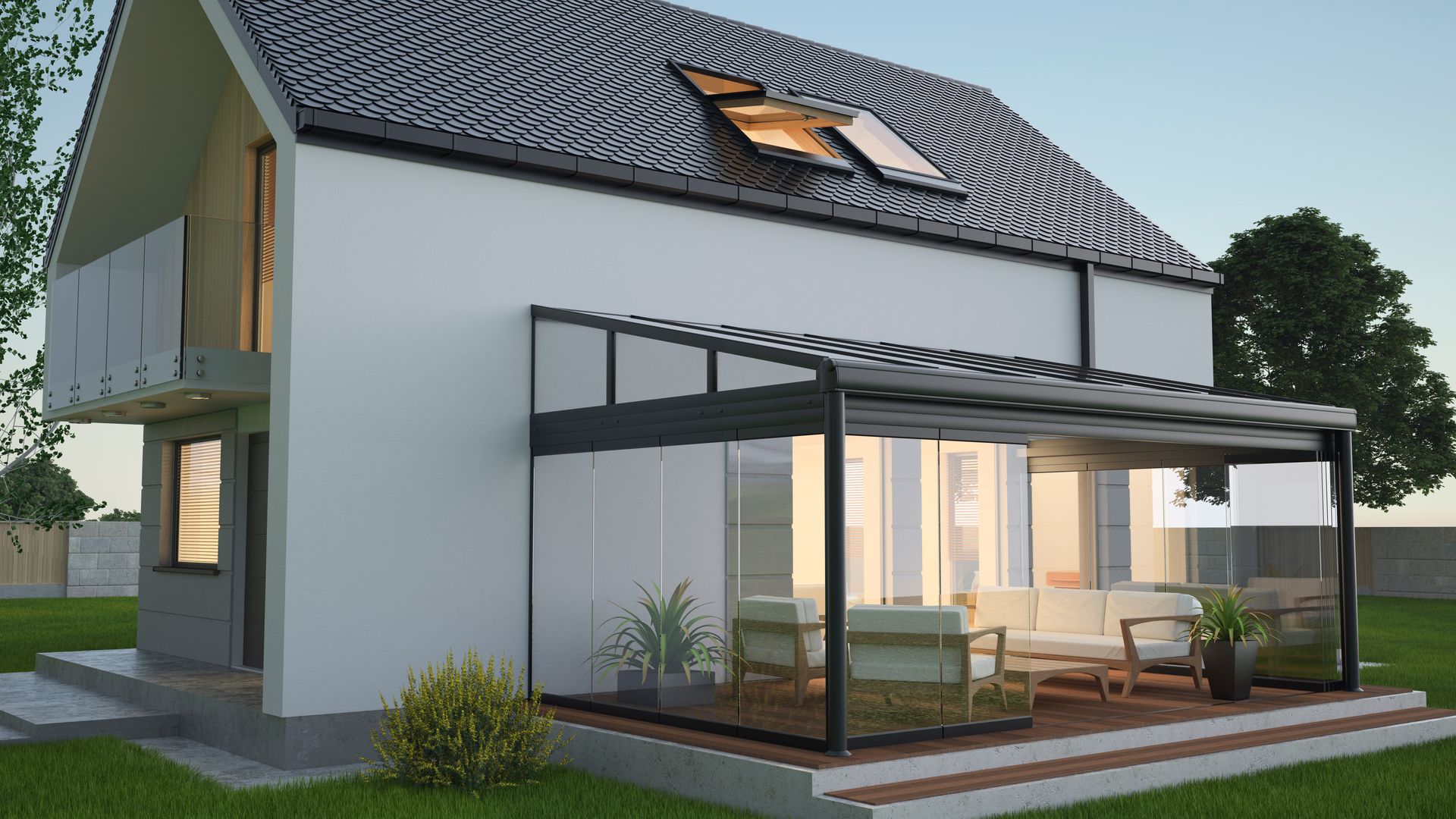 Terrassendach | Design im Bau Weise