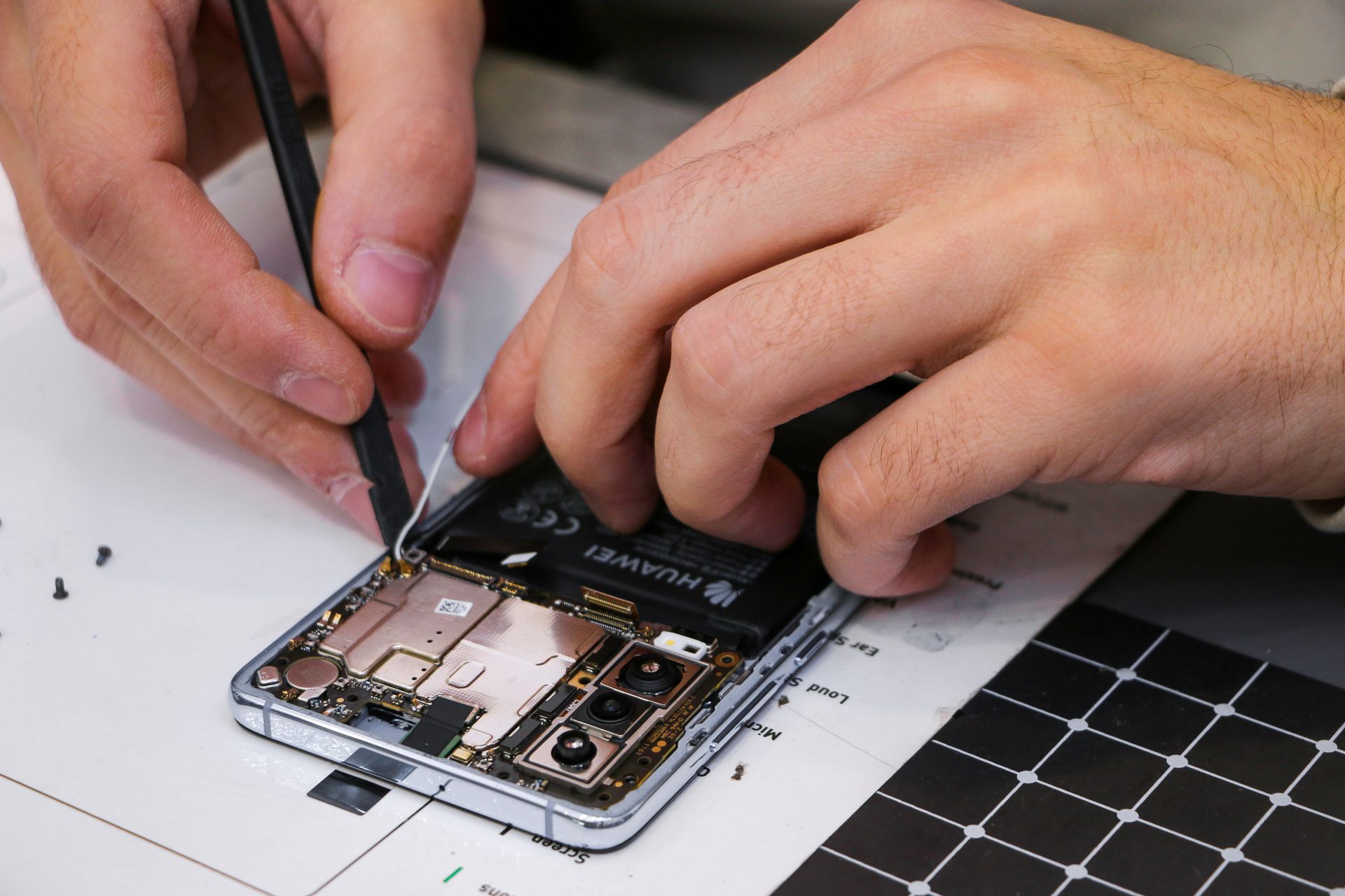 Réparation d'un smartphone Huawei