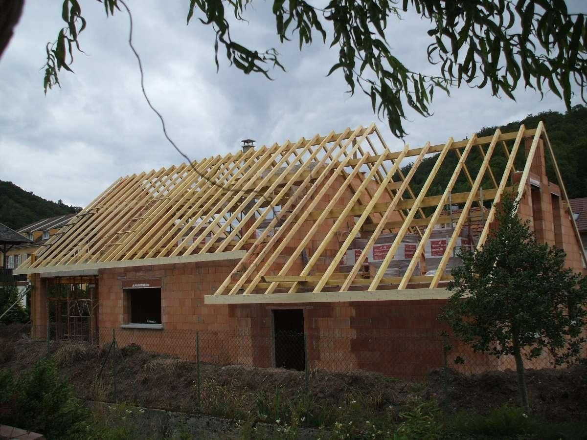 Travaux sur charpente