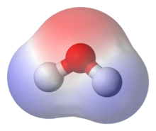 Liaison nucléaire de la molécule d'eau