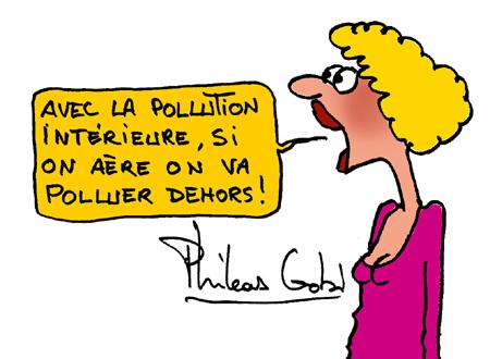 Illustration d'une femme et bulle de bande dessinnée disant 