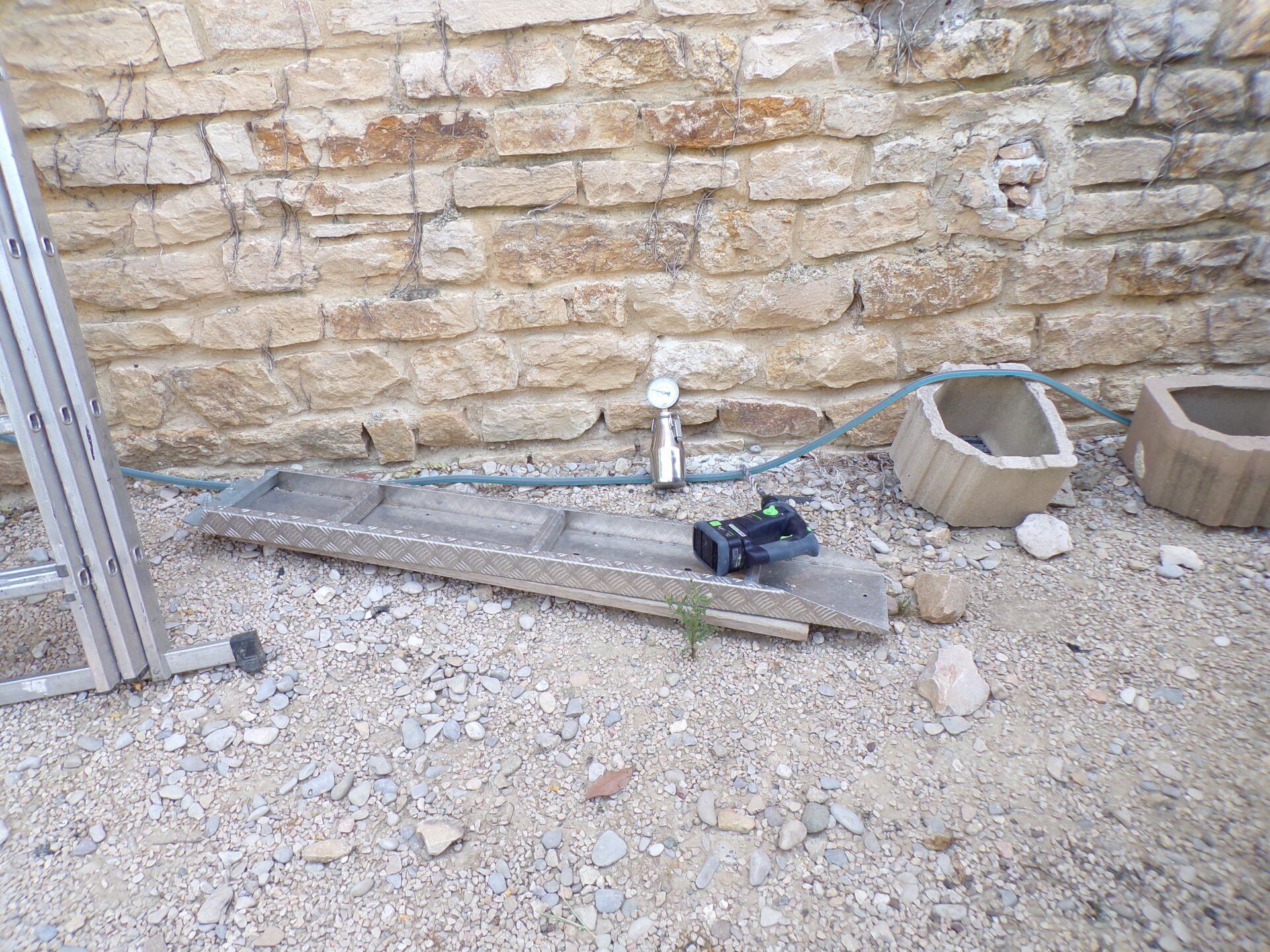 mesure de l'humidité avec un outil