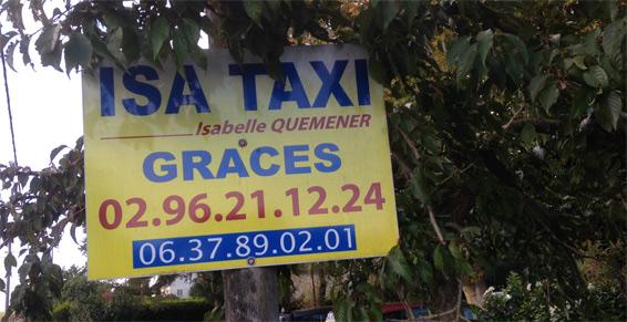 Isa Taxi à Grâces -  Côtes d'Armor
