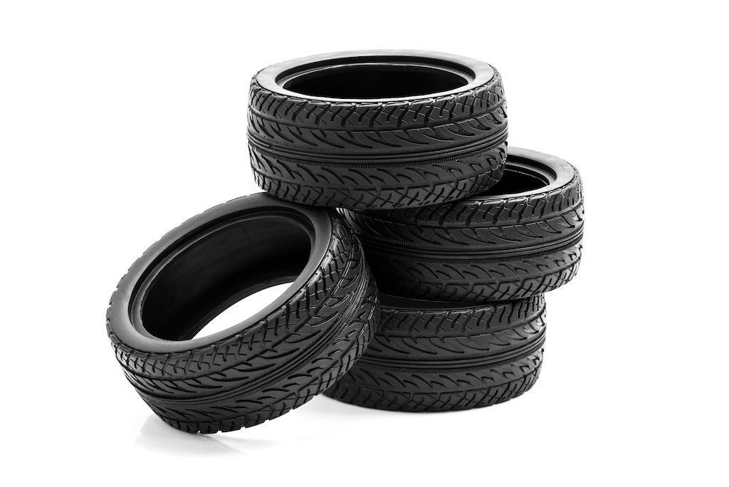 Pile de pneus