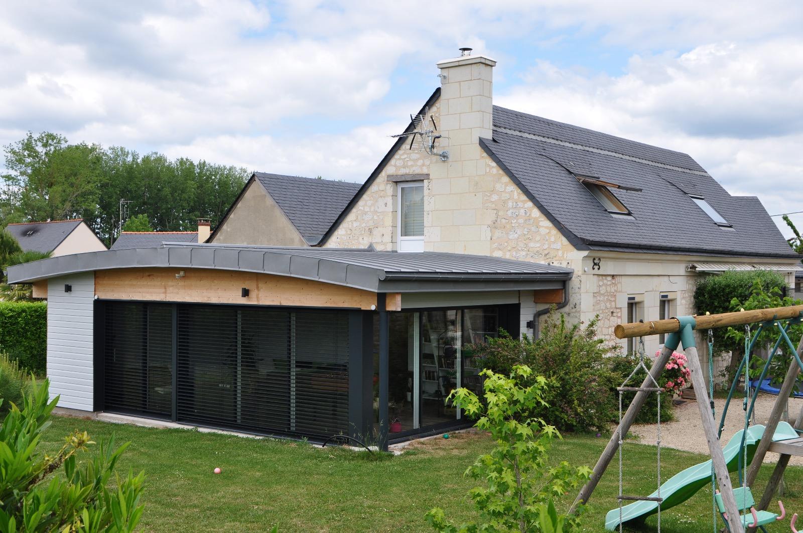 Extension avec terrasse