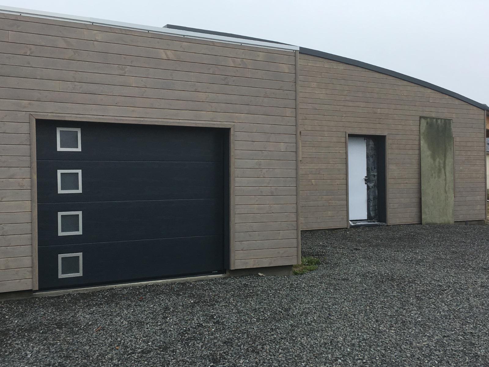 Maison ossature bois avec garage