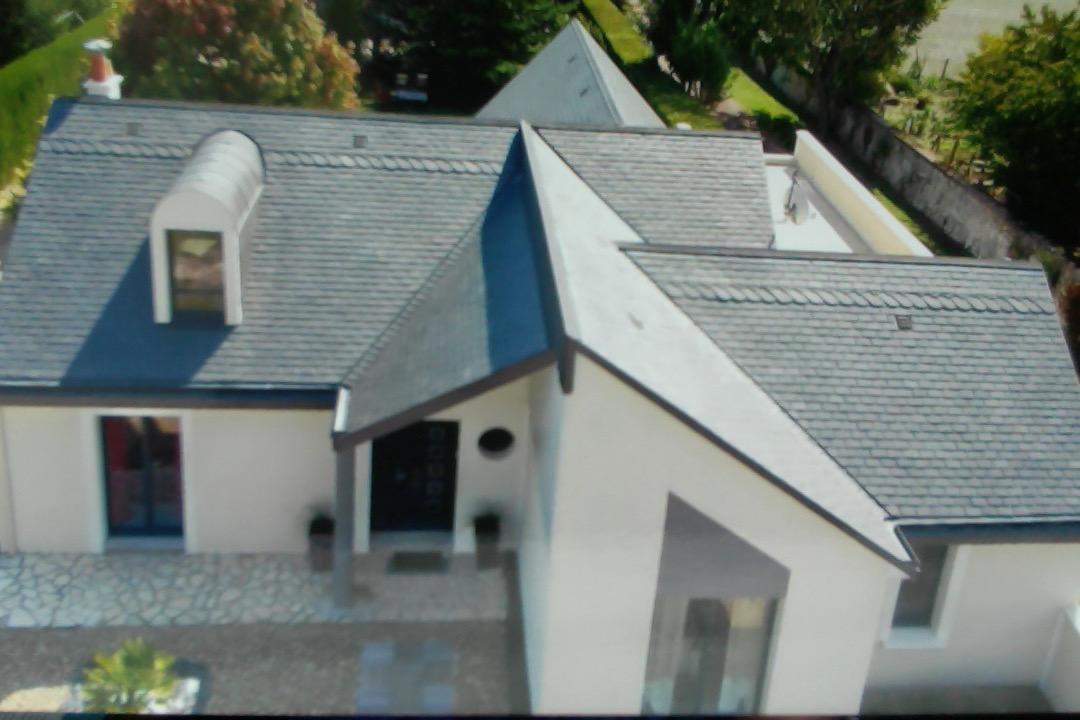 Couverture et Extension Pavillon à Benais.