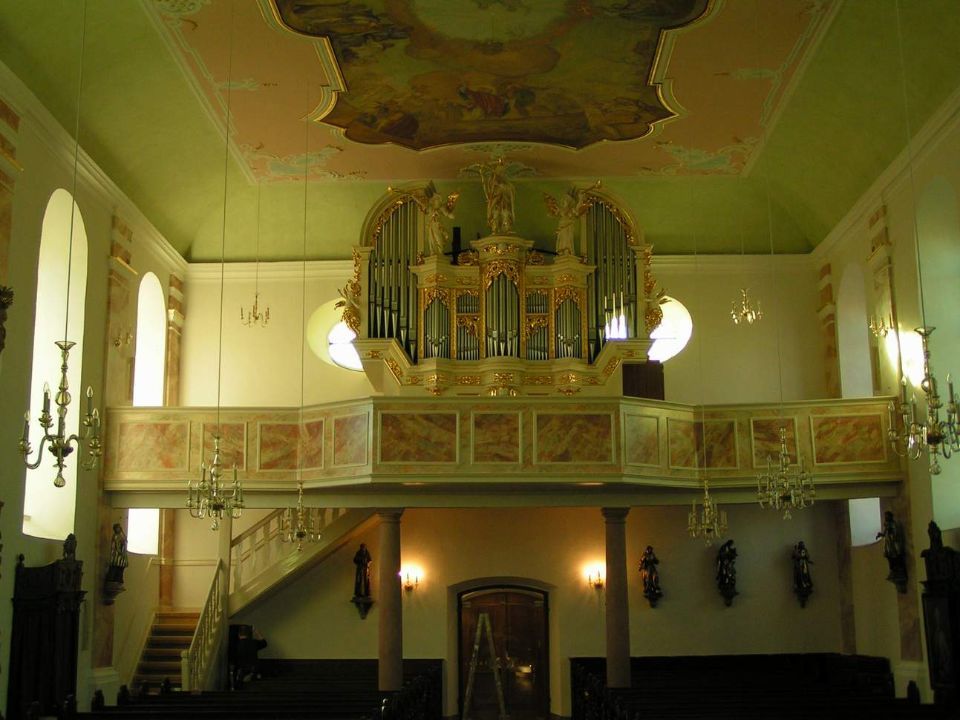 Kirche restauriert durch Müllner Werkstätten