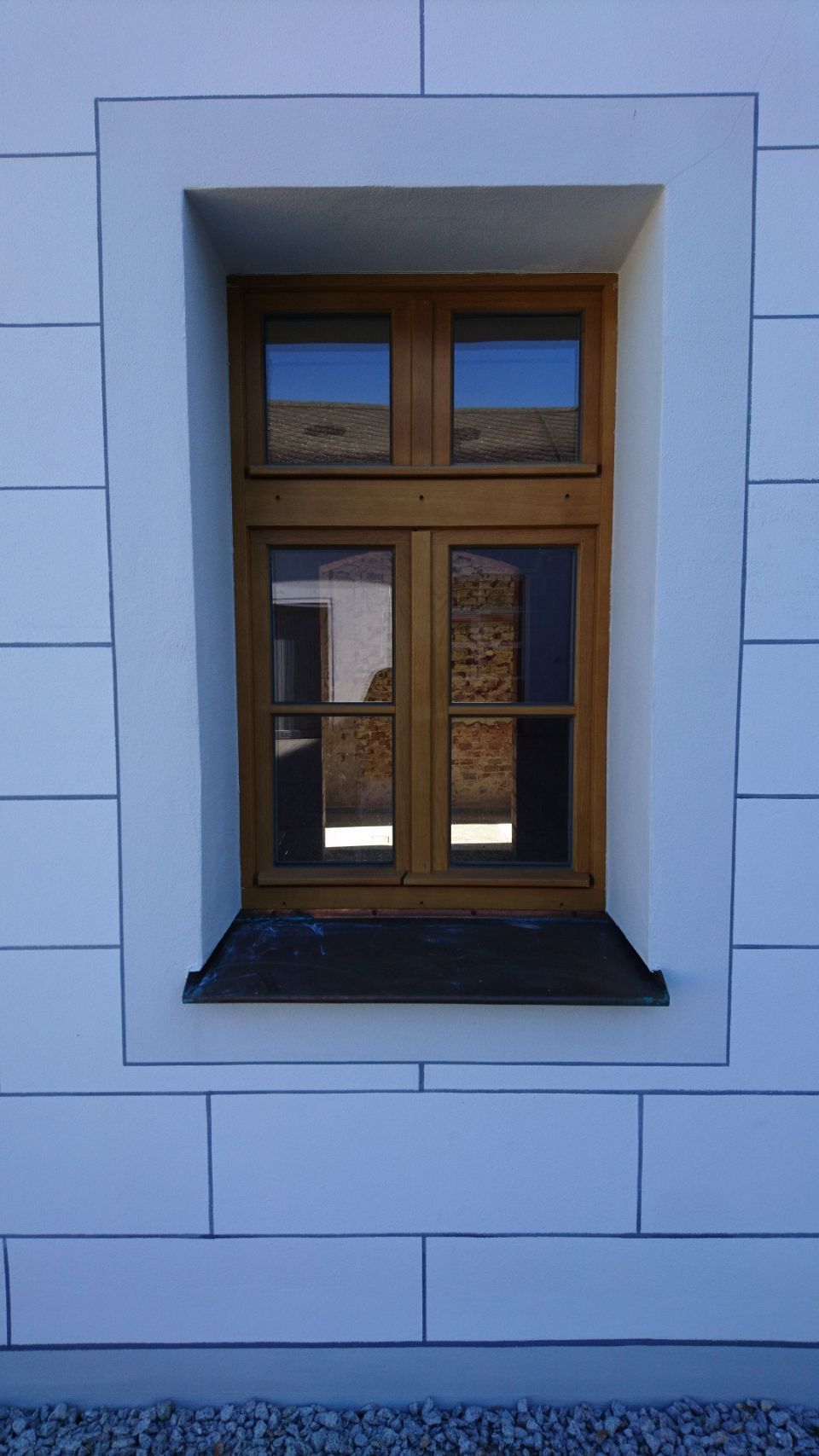 Fensterrahmen restauriert durch Müllner Werkstätten