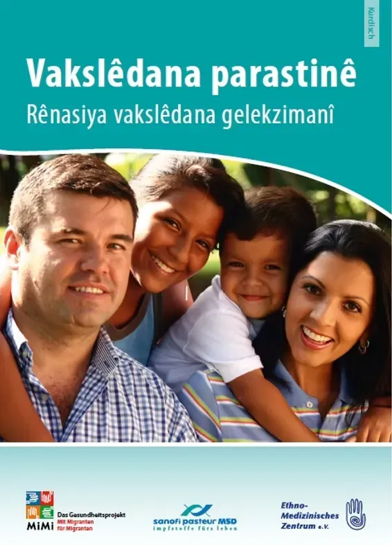 Impfbuch auf Kurdisch