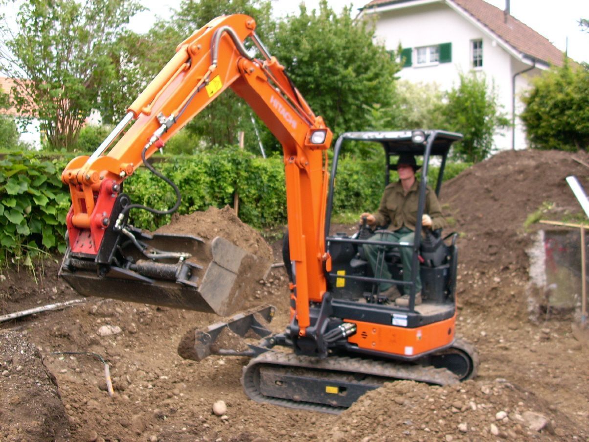 New Home Gerätevermietung Seon – Bagger