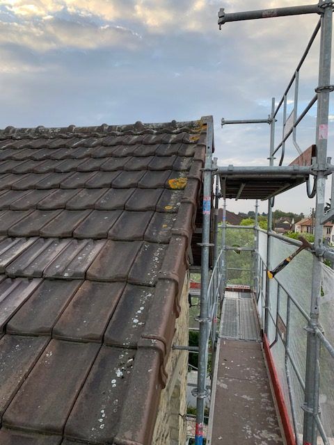 Pose d'un échafaudage