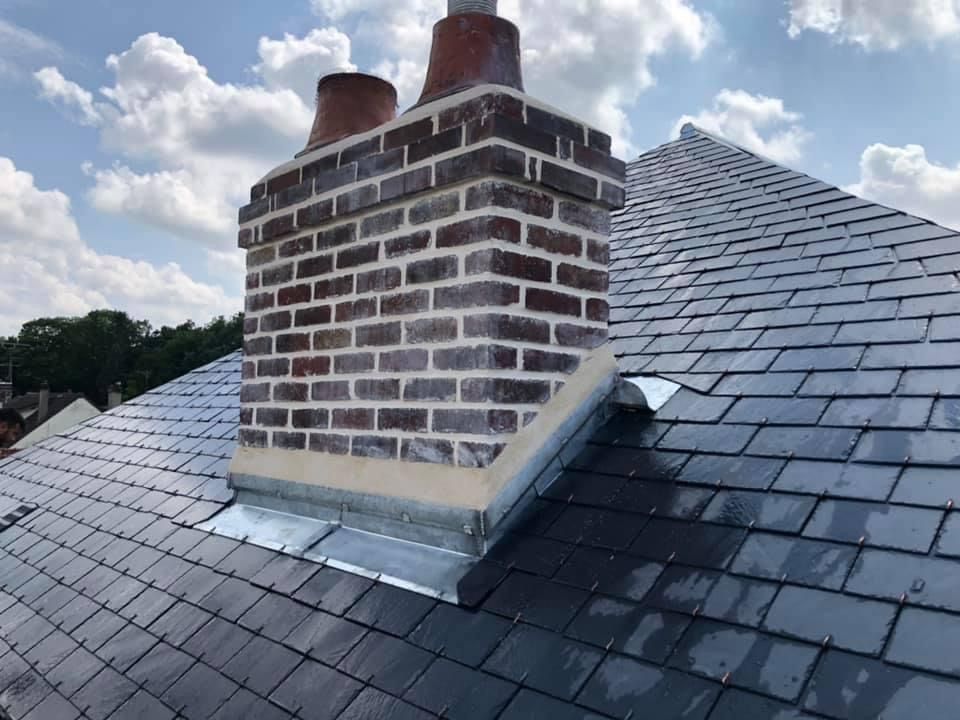 Cheminée étancheifiée