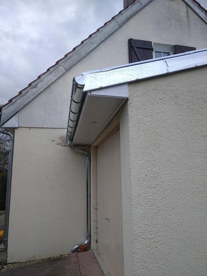 Habillage de rives en zinc