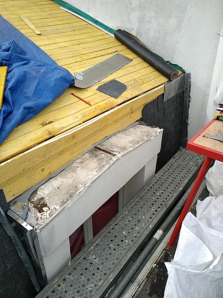 Réparation d'une toiture