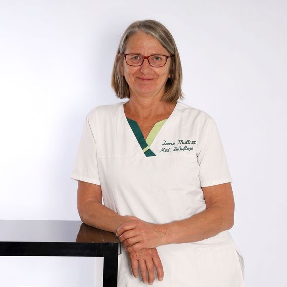 Fußpflegerin Irene Thullner, Portraitfoto
