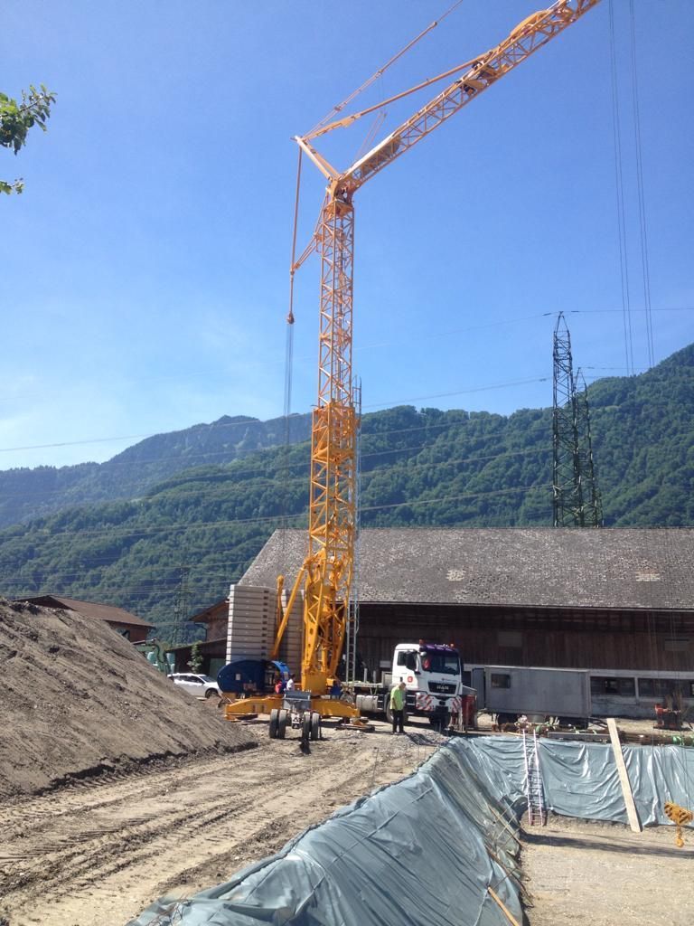 Baukran - Huber Max Montagen/Mechanik in Schindellegi