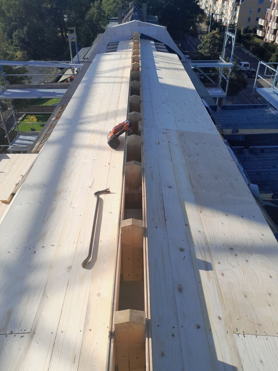 Holzbalken von der Firma Schotten Klaus