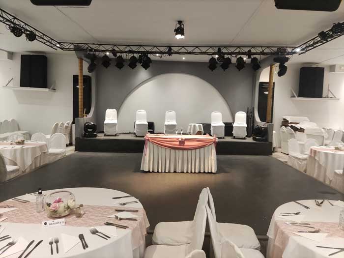 Ο χώρος μας - Αίθουσα δεξιώσεων Γοργόνα