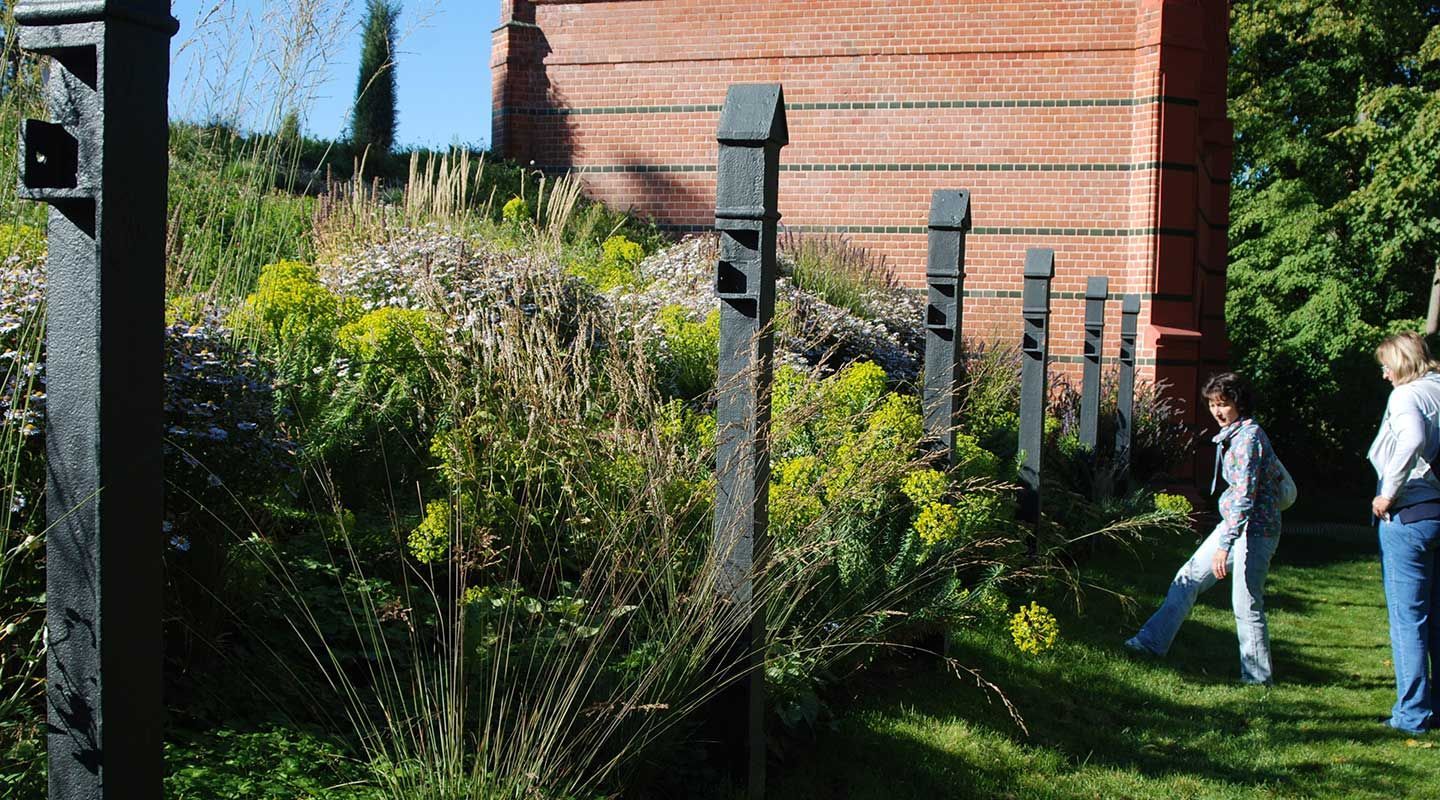 Pflanzplanung Wechselflor und Stauden auf dem Packhofgelände in Brandenburg an der Havel - Bundesgartenschau 2015 Havelregion 