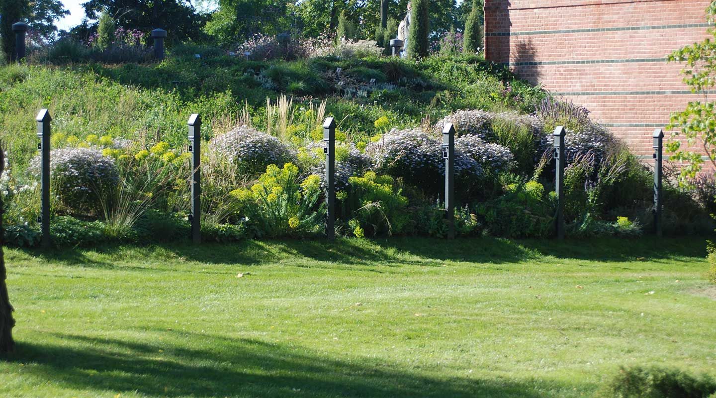 Pflanzplanung Wechselflor und Stauden auf dem Packhofgelände in Brandenburg an der Havel - Bundesgartenschau 2015 Havelregion 