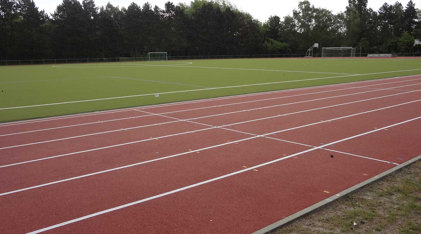 Sanierung Schulsportanlage Romain-Rolland-Oberschule (Cité Foch) Pláce Moliere 4 in Berlin 