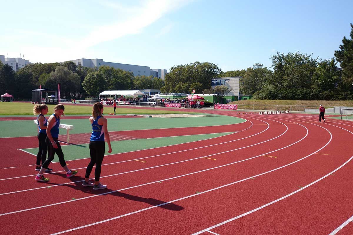 Sportstadion Finsterwalder Straße in Berlin