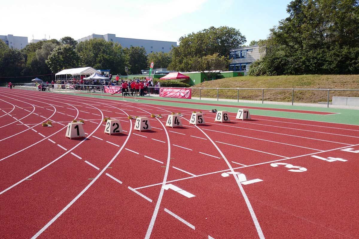 Sportstadion Finsterwalder Straße in Berlin