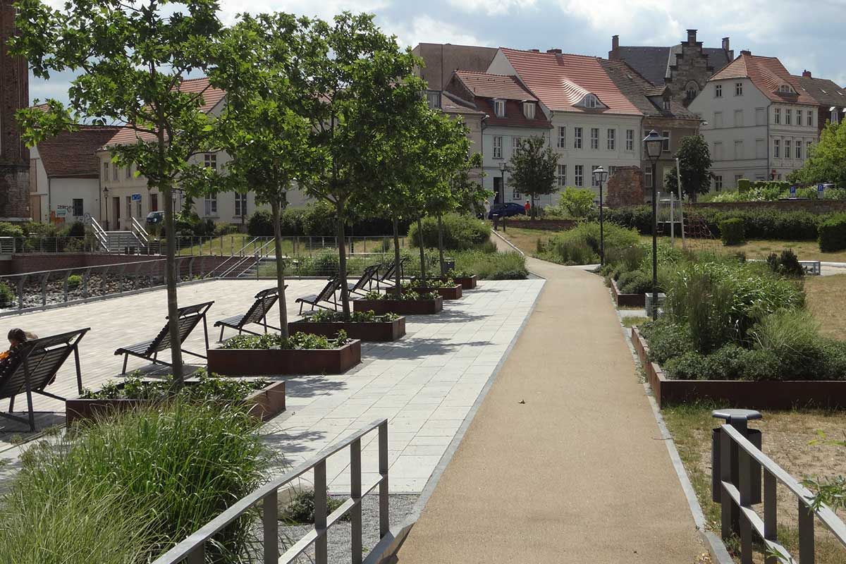 Freizeitanlage Hammerstrasse, Gestaltung Uferpark und Lückenschluss Uferweg in Brandenburg an der Havel 