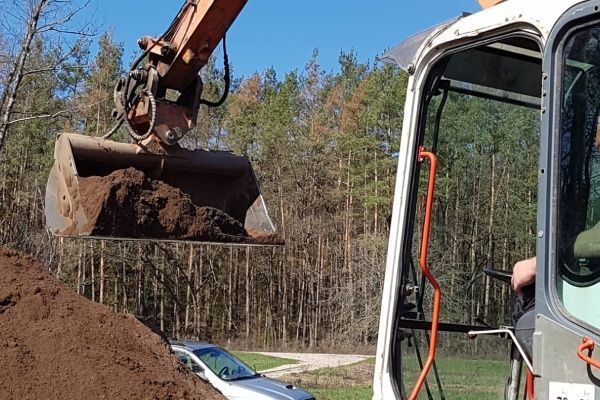 Fahrzeug der Firma Andreas Zimmermann Transporte