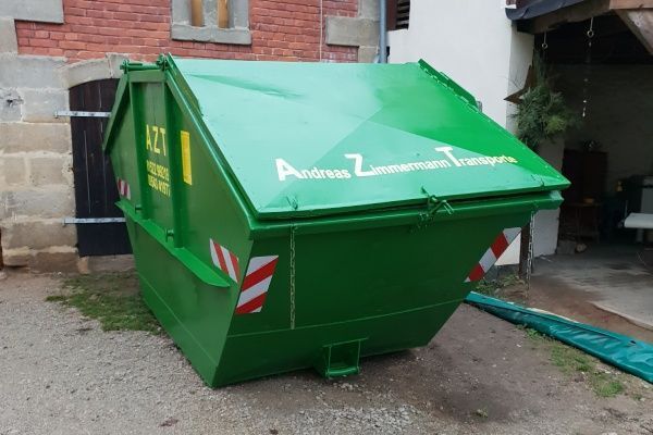 Fahrzeug der Firma Andreas Zimmermann Transporte