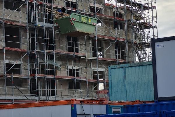 Fahrzeug der Firma Andreas Zimmermann Transporte