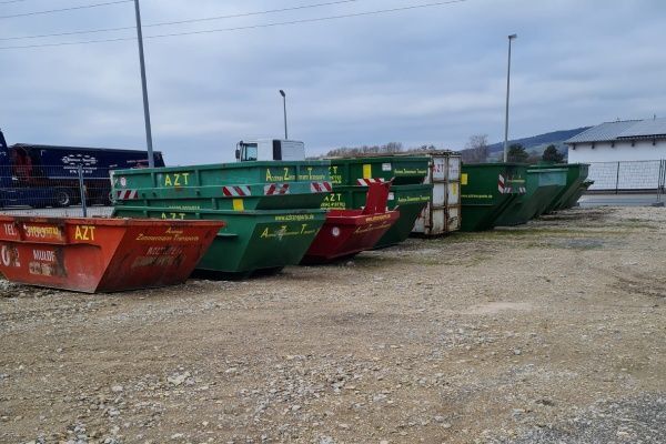 Fahrzeug der Firma Andreas Zimmermann Transporte