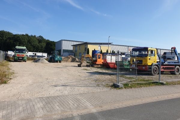 Fahrzeug der Firma Andreas Zimmermann Transporte