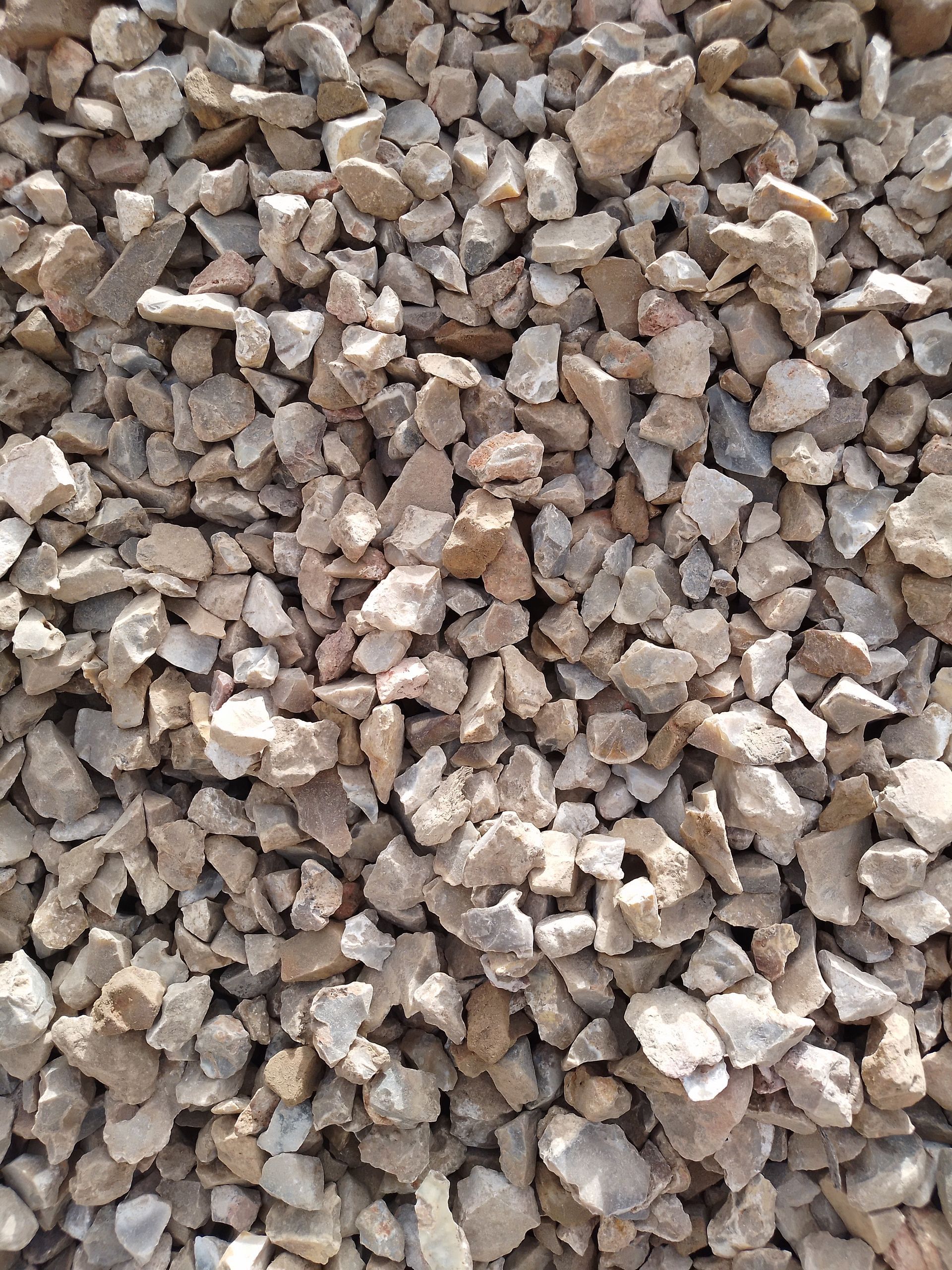 Petites pierres beiges