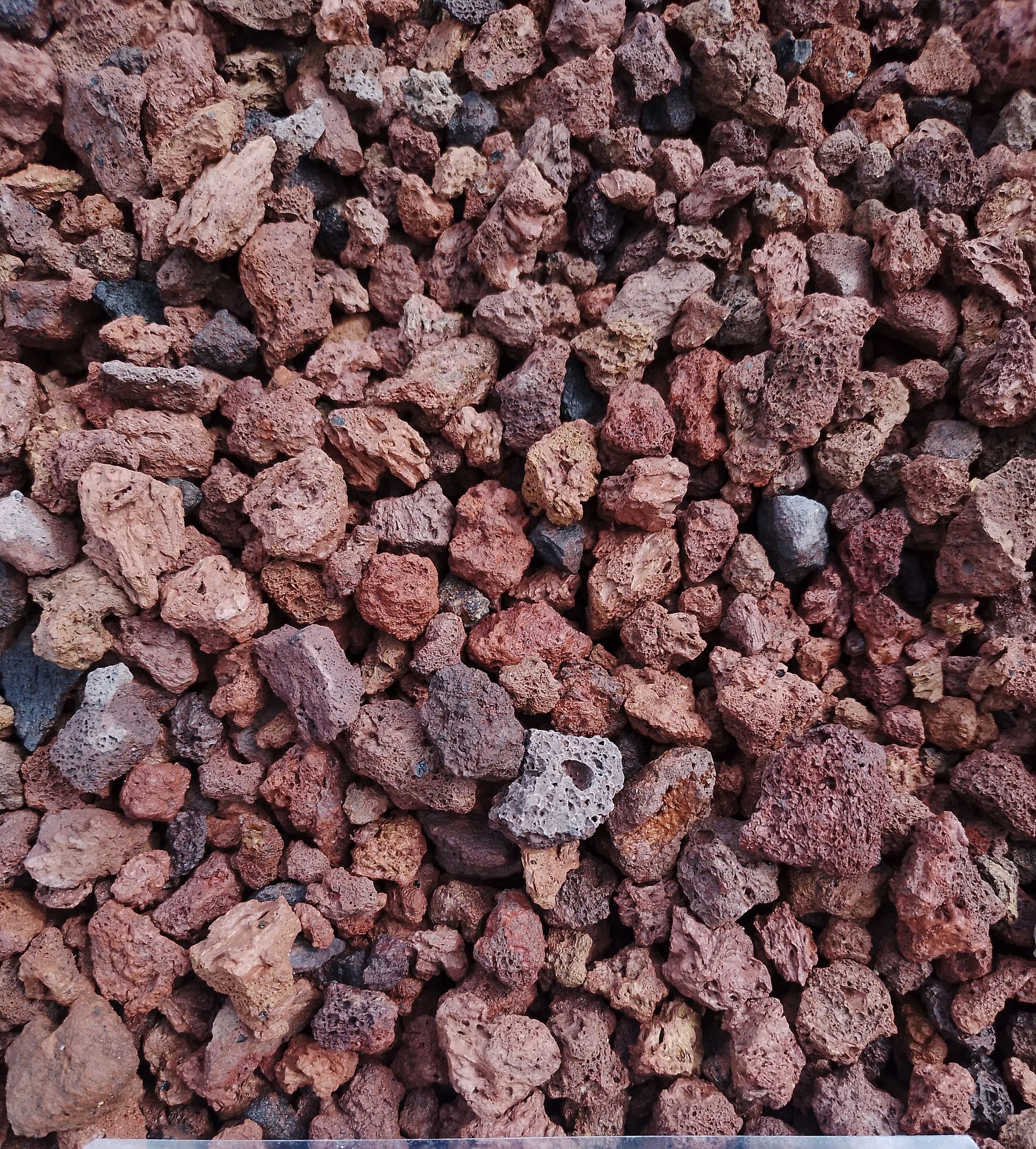 Pouzzolane rose foncé
