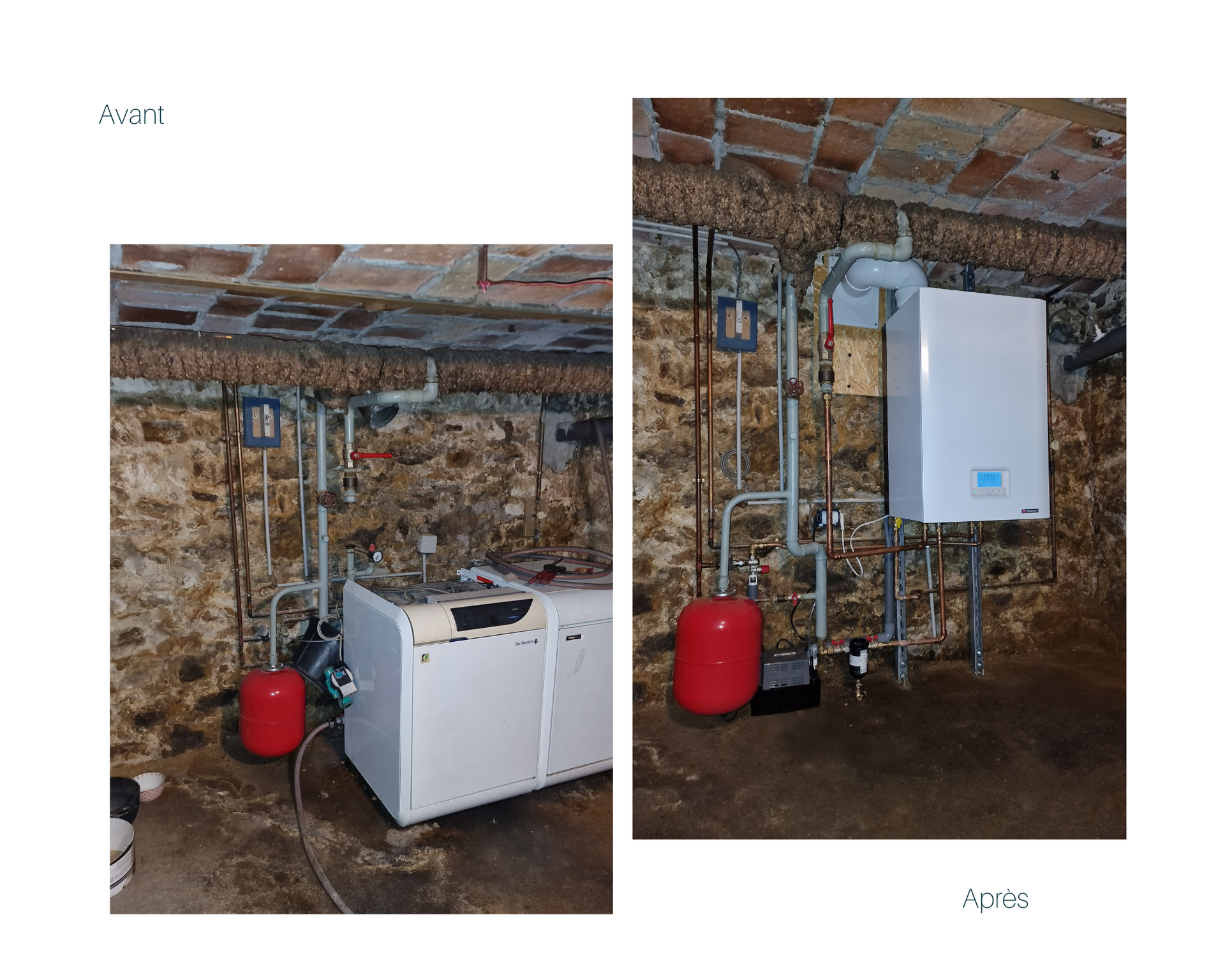 Remplacement de chaudière